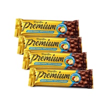 Beyoğlu Premium Bütün Fındıklı Çikolata 75 Gr X 4 Adet