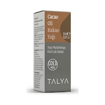Kakao Yağı, Soğuk Sıkım,%100 Saf Ve Doğal, Doğal Bronzluk, 20 Ml 000 Açık Krem