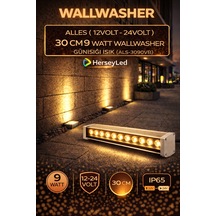 Alles 12v / 24v Wallwasher 30 Cm 9 Watt - Günışığı Işık Gün ışığı