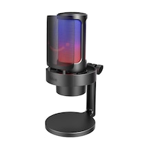 Fifine Ampligame A8 Siyah RGB USB Yayıncı Mikrofonu (Teşhir)
