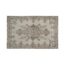El Dokuması Vintage Yün-pamuk Bej Halı 9102 189 X 296 Cm