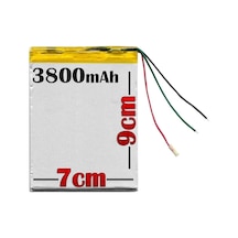 Alcatel 1t 7 8068 3g Batarya Pil 3800mah - 3 Kablolu