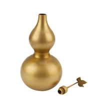 Suntek Hulu Calabash Heykelcik Masa Centerpiece Çin Yeni Yılı Yükseklik 15cm Suntek Hulu Calabash Heykelcik Masa Centerpiece Çin Yeni Yılı Yükseklik 15cm