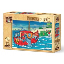 Art Kids Mutlu Fok Balıkları 25 Parça Ahşap Puzzle