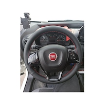 Fiat Fiorino Doblo 11 Cm Üniversal Dikmeli Direksiyon Kılıfı Der Siyah