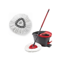 Yedek Başlıklar Kolay Temizlenen Mop Sıkma Sıkma Mop Dolum Mop