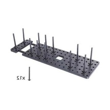 Pazly 1 Takım Kase Depolama Büyük Kapasiteli Ayarlanabilir Siyah Teleskopik Bulaşık Plaka Kurutma Rafı Siyah