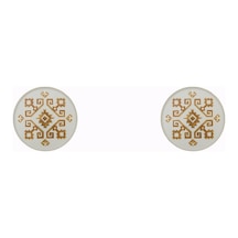 Porland Arabesque Desen Düz Tabak 18cm 2'li 04alm005989 Porland Arabesque Desen Düz Tabak 18cm 2'li 04alm005989