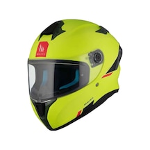 Mt Targo S Solid A3 Mat Kapalı Kask Sarı