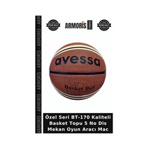 Özel Seri Bt-170 Kaliteli Basket Topu 5 No Dis Mekan Oyun Aracı Mac Çok Renkli