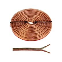 Tayfun Cg 2x0,35 Şeffaf 45 Metre Bakır Cu Hoparlör Kablosu