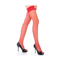 Penti Kırmızı Fantazi Jartiyer Çorap M/L