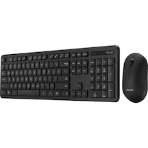 Asus CW100 Kablosuz Klavye & Mouse Set Siyah Türkçe