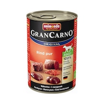 Animonda Gran Carno Sığır Etli Konserve Yetişkin Köpek Maması 400 G