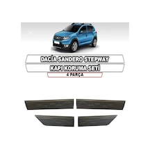 2012-2020 Dacia Stepway Kapı Gövde Kaplama Kabartma Koruma Dodik