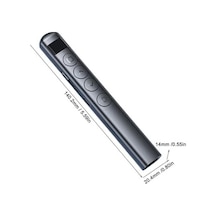 Hobimtek Dijital Ekranlı Şarjlı Lazer Sunum Kumandası Şarj Göstergeli Lazer Powerpoint Laser Pointer Slayt Atlatıcı