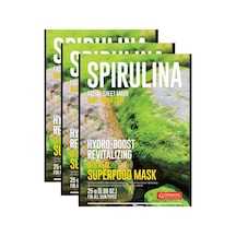 Dermal It'S Real Super Gıda Maskesi Spirulina 25Gr 3'Lü Set