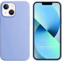 Apple Uyumlu iPhone 14 6.1'' Liquit Lansman Silikon Bordo