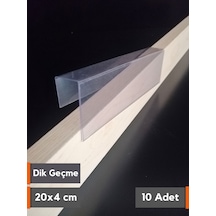 10 Adet Pvc Etiketlik Dik Geçme Ahşap Raf 20 x 4 CM İsimlik Kart Cebi 10 Adet Pvc Etiketlik Dik Geçme Ahşap Raf 20 x 4 CM İsimlik Kart Cebi