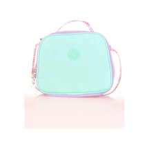 Kaukko Double Stripe Beslenme Çantası Lilac K9039