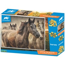 Prime 3d - Atlar 500 Parça Yetişkin Puzzle 10481