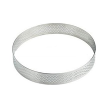 Narkalıp Yuvarlak Delikli Tart Kalıbı En 20cm
