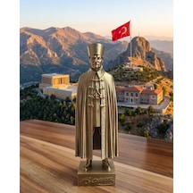 Çalışma Masası Konseptinizi Tamamlayacak 15 Cm Atatürk Figürü Dekoratif Şık Hediyelik