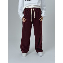 Cocopelli Oversize Bordo Kadın Baggy Eşofman Coc2531