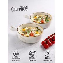 Magistro Julyen İçin Kokotiktava 2 Adet Cerera 500 Ml D 15 Cm 227446047 Beyaz