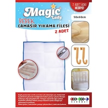 Bebek Çamaşır Filesi 2li Set Beyaz