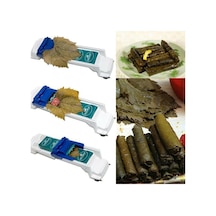 3 Kademeli Kalınlık Ayarlı Pratik Yaprak Sarma Makinesi Renkli