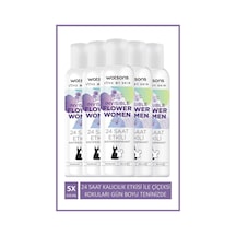 Watsons Invisible Flower 24 Saat Etkili Kadın Sprey Deodorant 5 x 150 ML