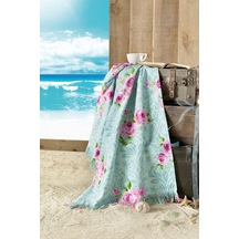Maxstyle Rose Kadife Plaj Havlusu 70x160 Cm