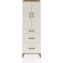 Kronos Dolap 2 Raflı 3 Çekmeceli 2 Kapaklı 60x59x182 Çam-aytaşı Atlas Çam