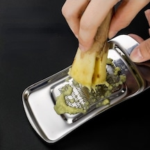 Ks1001 Paslanmaz Çelik Sarımsak Sebze Püresi Öğütücü Gümüş