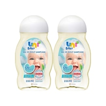 Uni Baby Bebek Saç ve Vücut Şampuanı 200 Ml Klasik 2'li Set