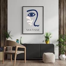 Mavinin Güzelliği Matisse Duvar Tablosu Çerçeveli 2'li Set Siyah Renk 21 X 30 Boyut/ebat