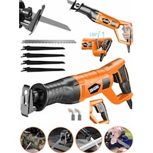 Dragro GRZ-tlk9000 Turuncu 5 Uç 9000 Sjs 6 Kademe Devir Ayarli Bakir Sargili Beton Tuğla Kemik Kesme Tilki Kuyruğu