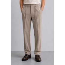 Danger Erkek Comfort Fit Bej Jogger Pantolon Esnek Kumaş Günlük Rahat Kesim 169dngr