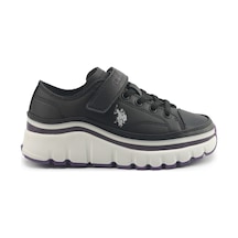 U.s. Polo Assn. Kenta Jr 5pr Kız Çocuk Sneaker Siyah