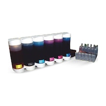 Clara Mürekkepli Epson Px730 Px830 Uyumlu Bitmeyen Kartuş Sistemi Dolu Ve Hazır Bk1007.02.016 Bk Gift