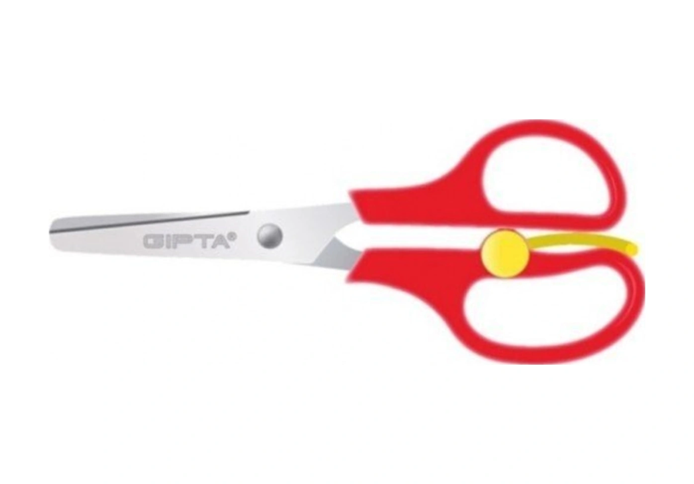 Çocuk Makası Küt Uç Ergo Cetvelli Abs Sap - 4 Renk K712