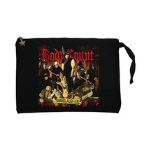 Body Count Manslaughter Siyah Clutch Astarlı Cüzdan / El Çantası Siyah