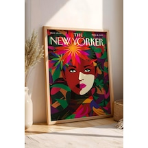 The New Yorker Çerçeveli Tablo March 18 2019 - Bahar Yüzü Tablosu