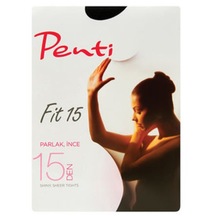 10'Lu Paket Penti Fit 15 Parlak Külotlu Çorap