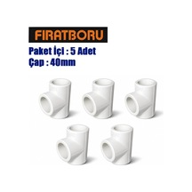 Fırat 40mm Te Parça, 5 Adet, 7b41000040