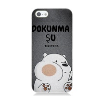 Apple Uyumlu iPhone 5 Telefonuma Dokunma Desenli Silikon Kılıf