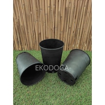 Üretim Saksısı 2 Lt Siyah Saksı Fidan Bitki Saksıları Adet Seç
