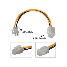 4 Pin Atx Cpu Power Supply Uzatma Kablosu 12V Güç P4 Dişi Erkek