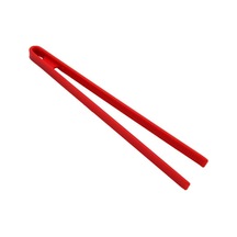 Silikon Kızartma Maşası Kırmızı 29 Cm - Büyük Boy Komple Silikon Maşa Kırmızı Silikon Çok Renkli